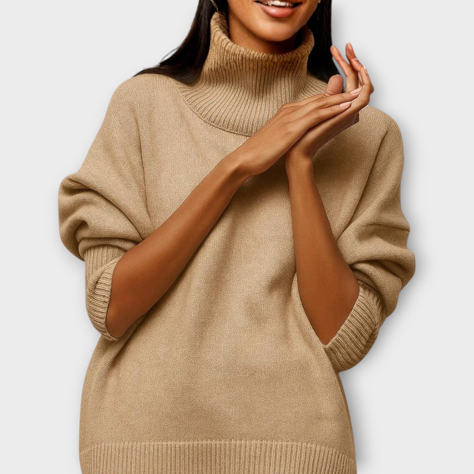 Elvira™ | Elegant polotröja i mjukt stickat material