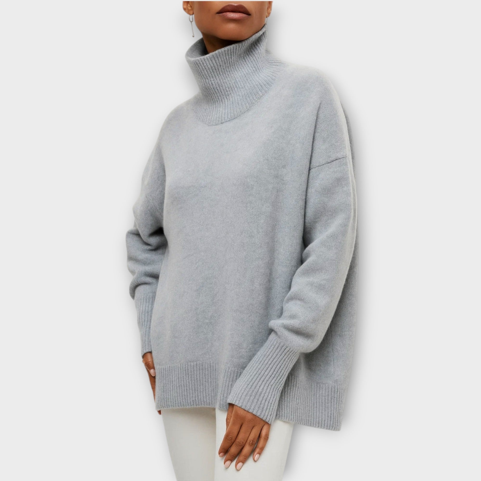 Elvira™ | Elegant polotröja i mjukt stickat material