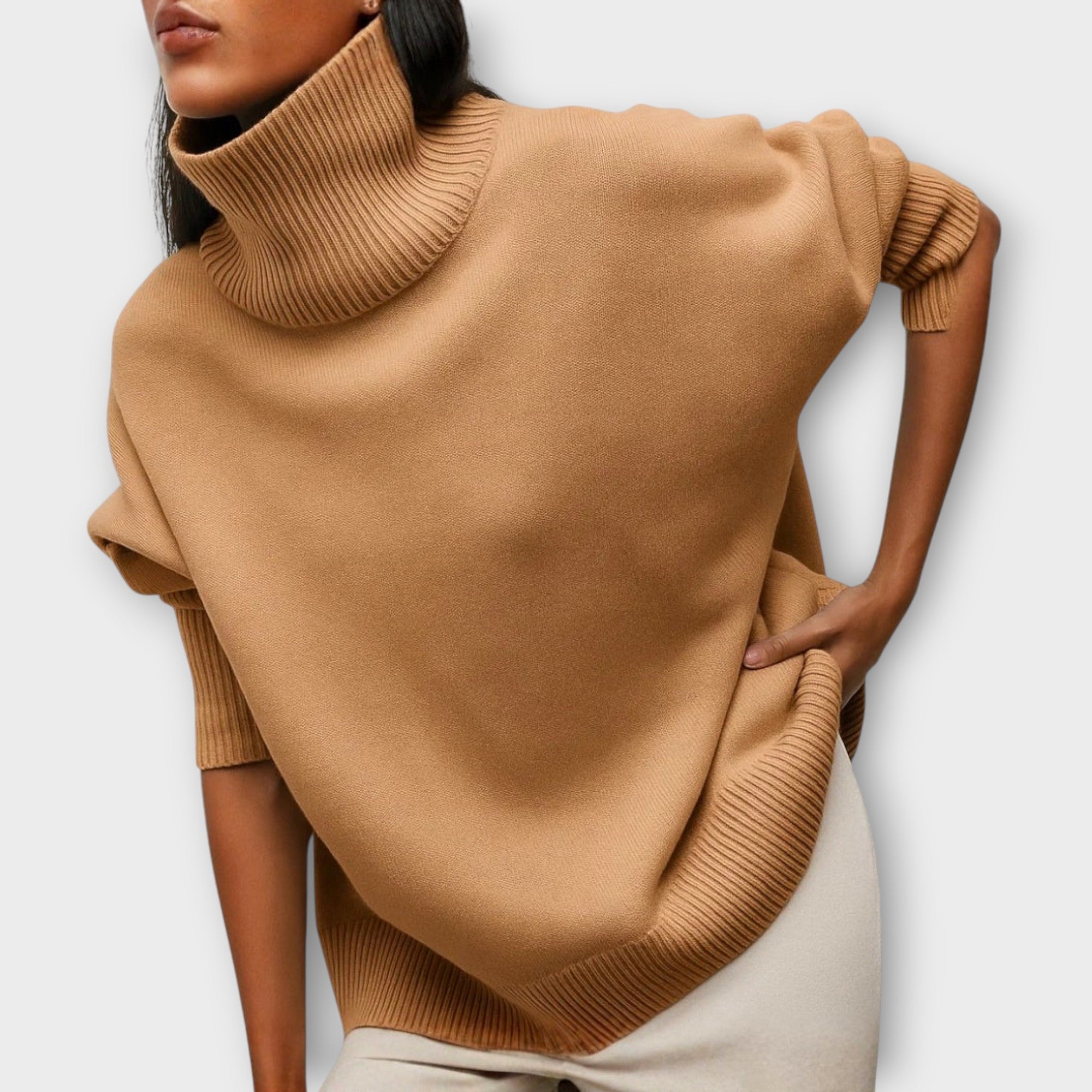 Elvira™ | Elegant polotröja i mjukt stickat material