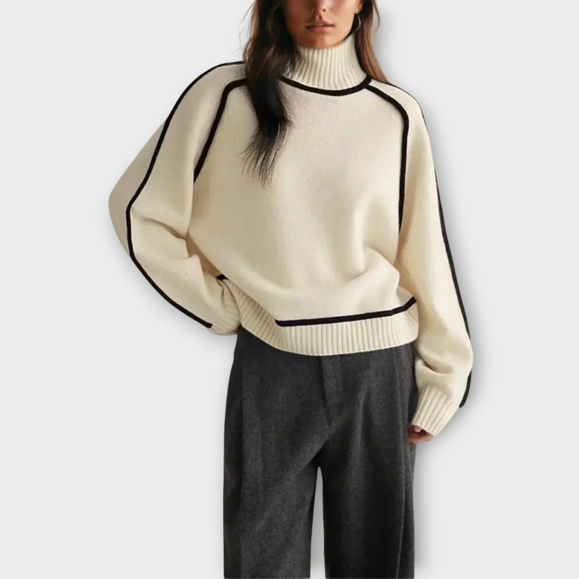 Liora™ | Elegant Stickad Tröja