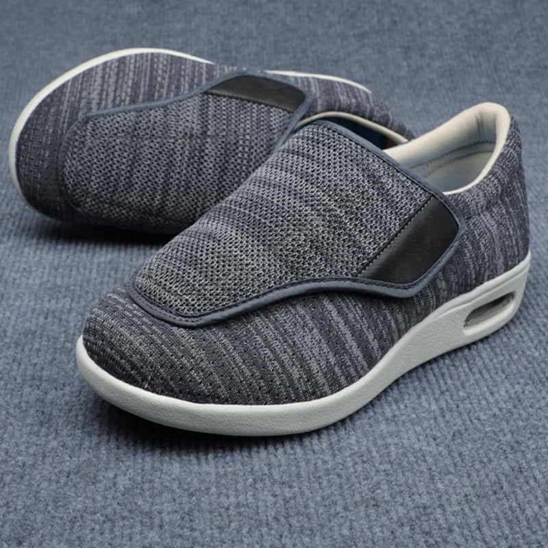 Happy™ WideShoes: Brede Pasvorm Zachte En Antislip Schoenen Voor Dagelijks Gebruik