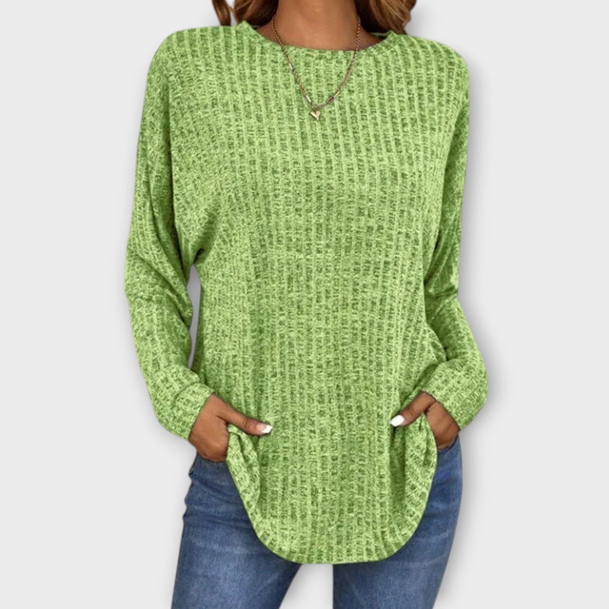 Helena™ | Mjuk Stickad Tröja – Där Komfort Möter Stil