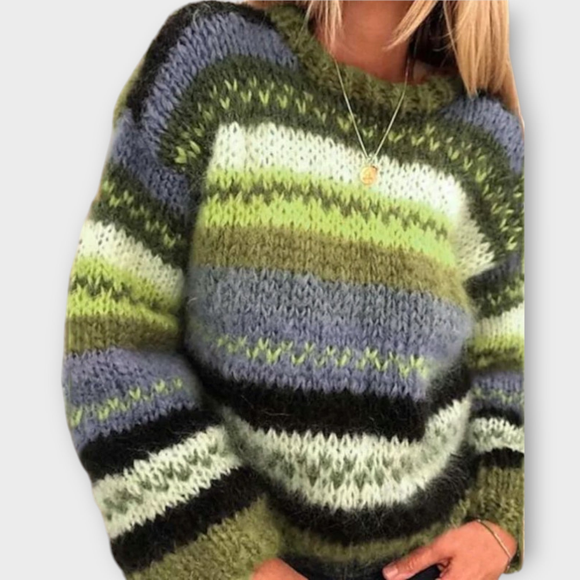 Elisia™ | Varm och Elegant Stickad Tröja för Kyliga Dagar