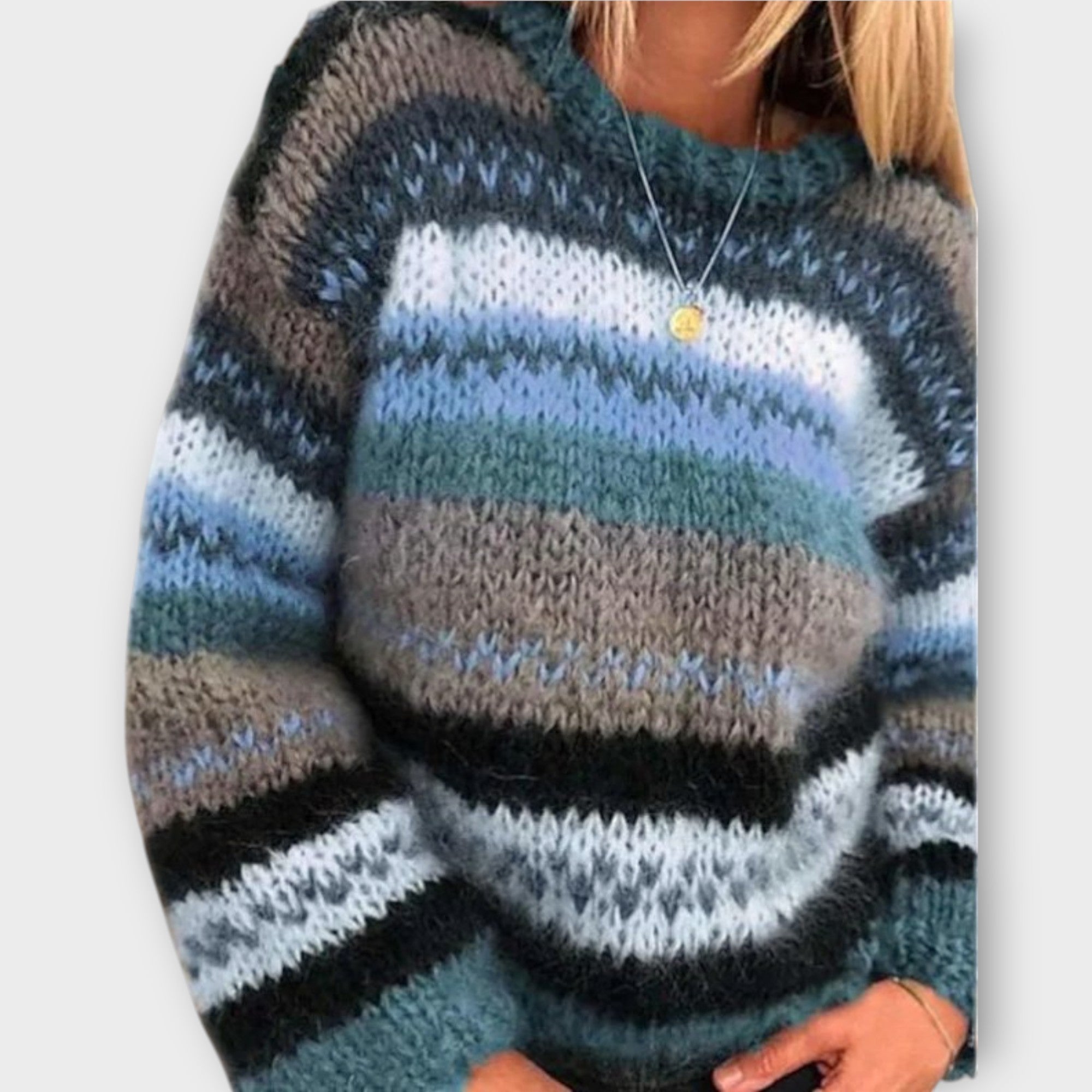 Elisia™ | Varm och Elegant Stickad Tröja för Kyliga Dagar