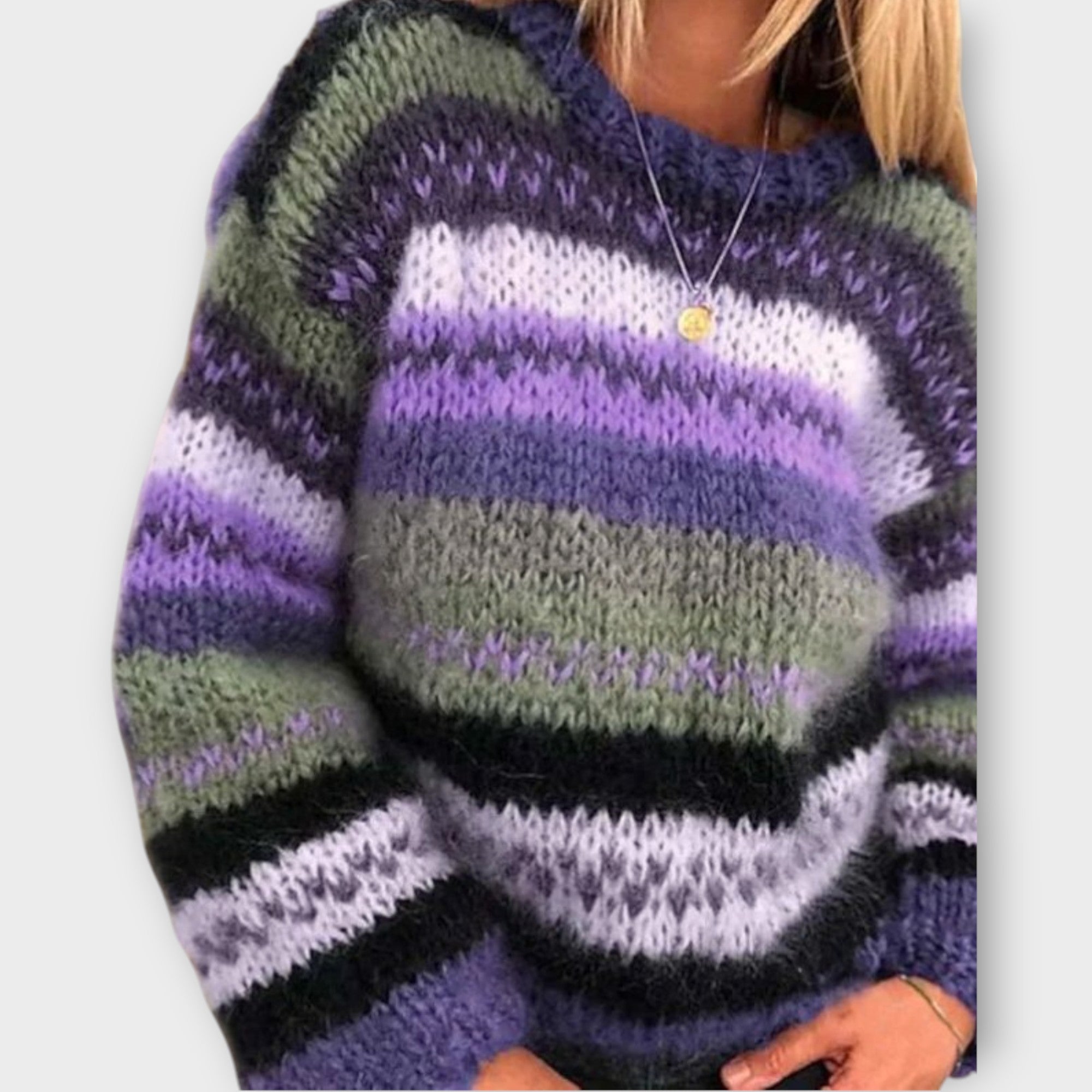 Elisia™ | Varm och Elegant Stickad Tröja för Kyliga Dagar