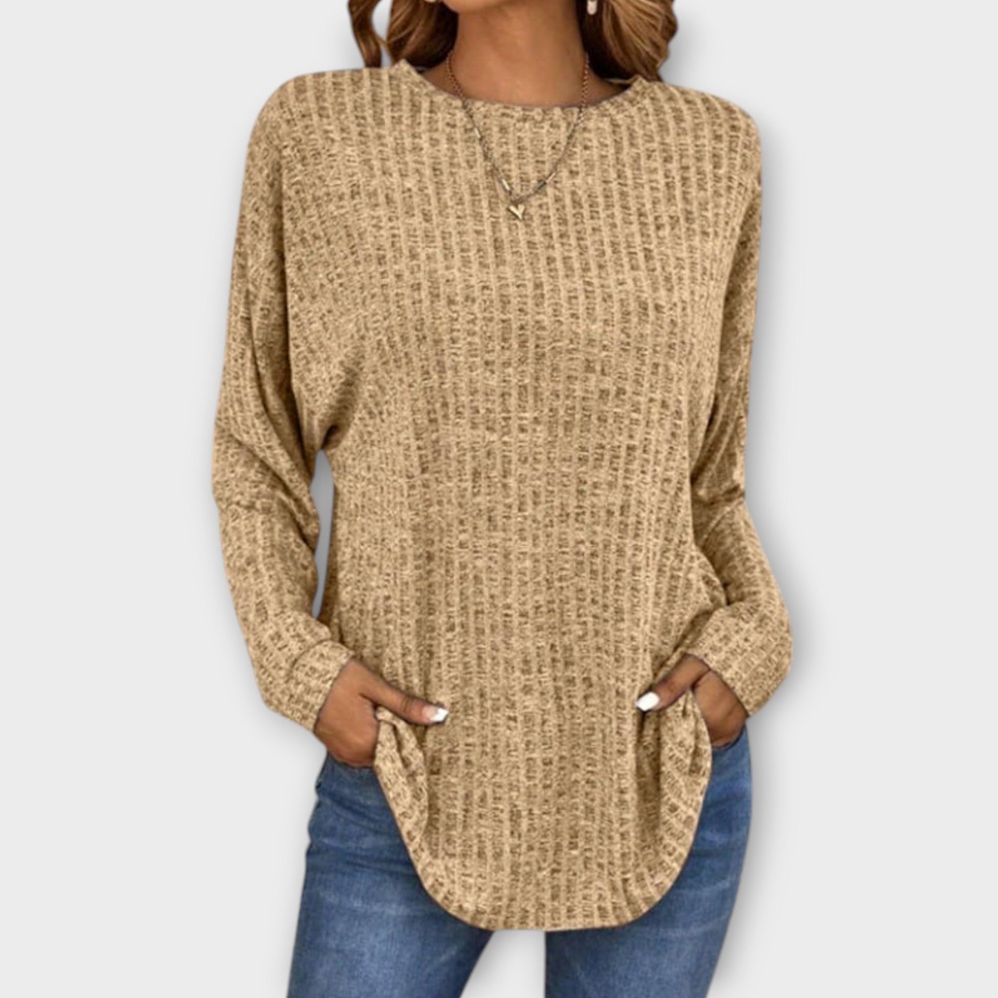 Helena™ | Mjuk Stickad Tröja – Där Komfort Möter Stil