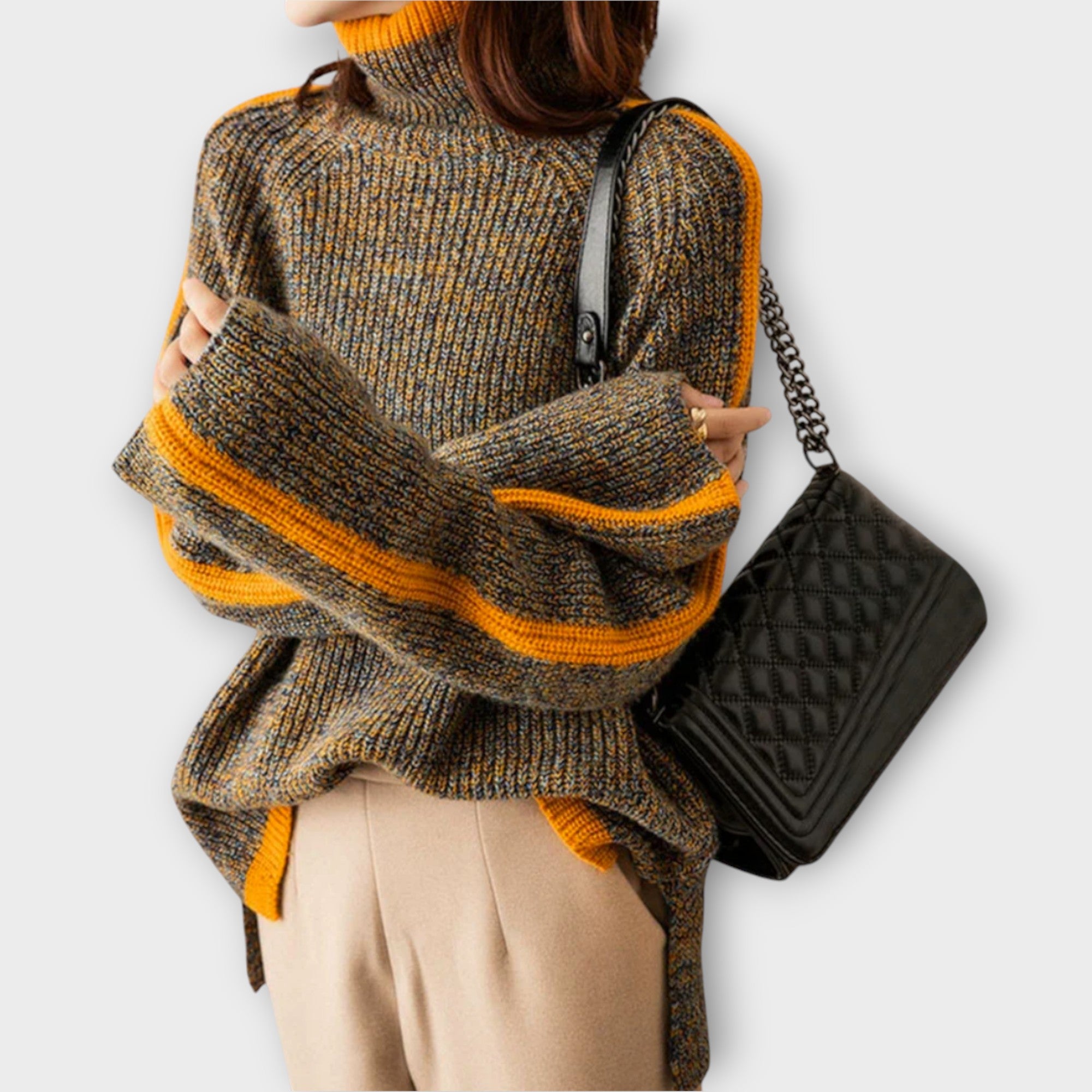 Amalia™ | Stickad tröja i mjukt material