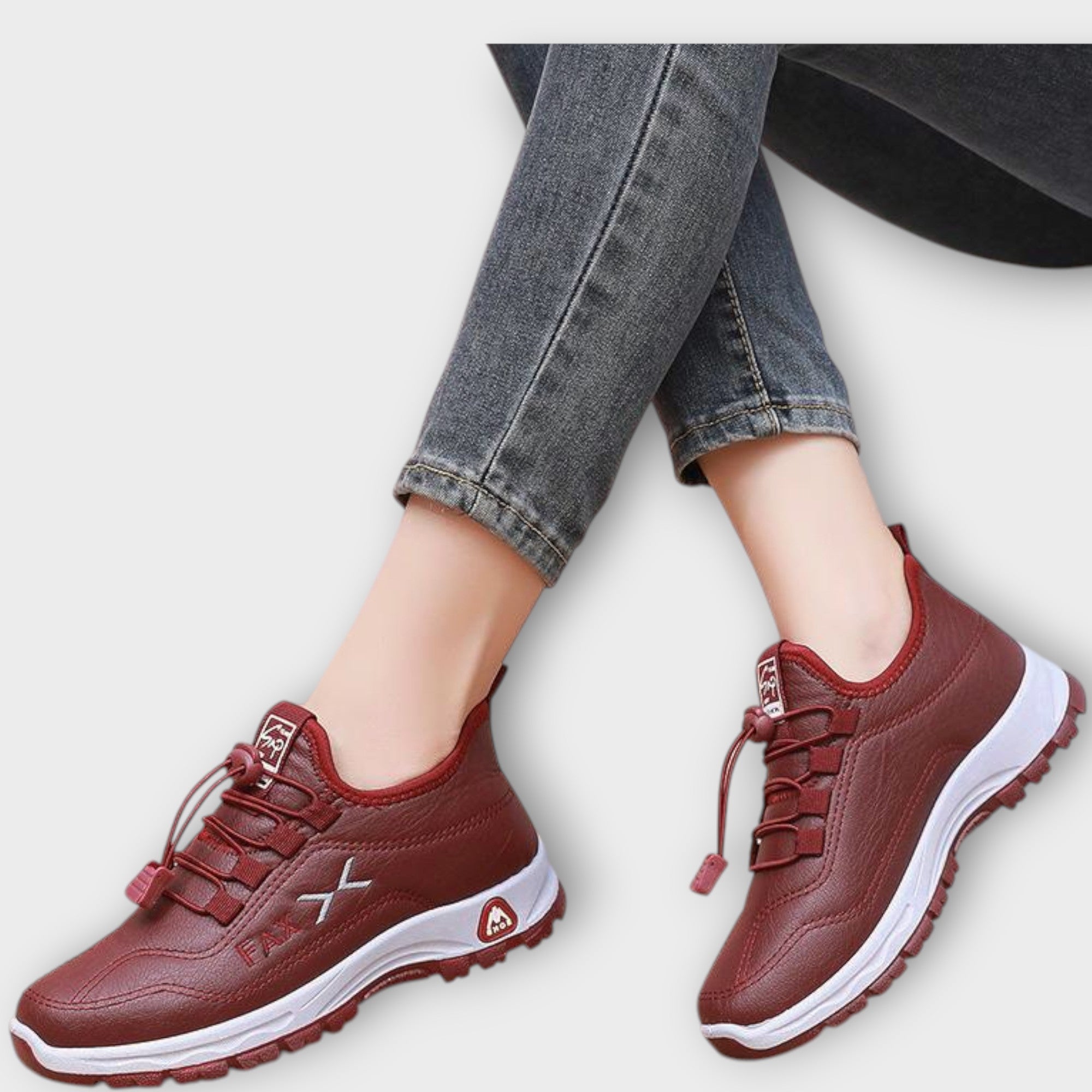 AuroraStep™ – Vattentäta Komfortsneakers för Aktiva Kvinnor